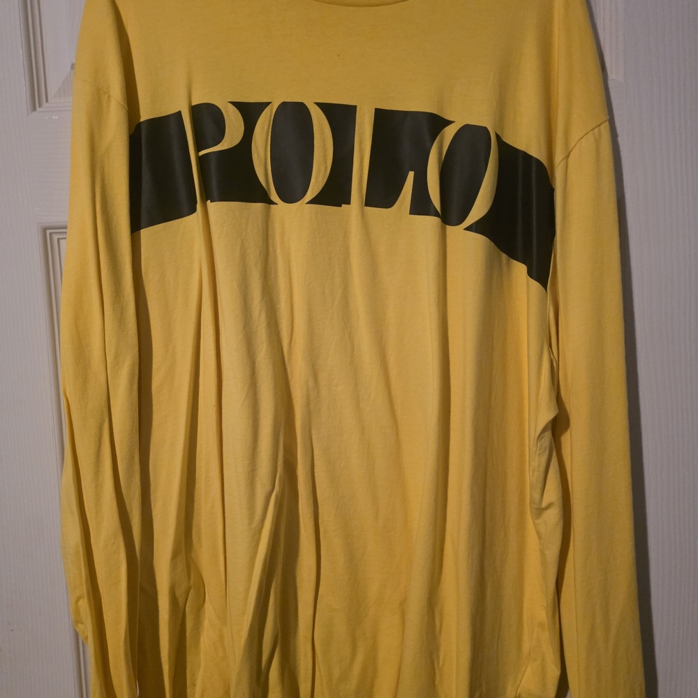 Polo by Ralph Lauren Yellow Long Sleeve Tee